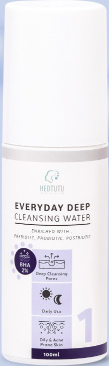 Hedtutu Everyday Deep Cleansing Water