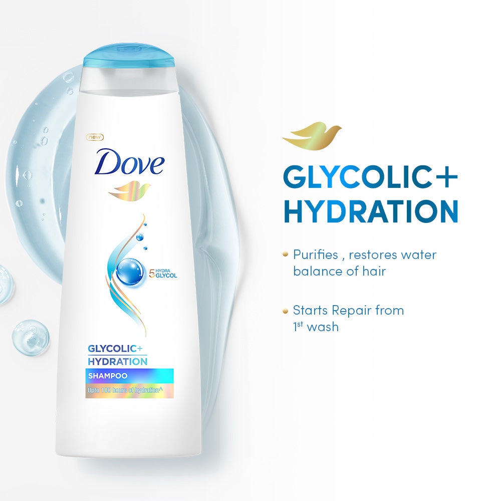 Dove Glycolic + Hydration Shampoo