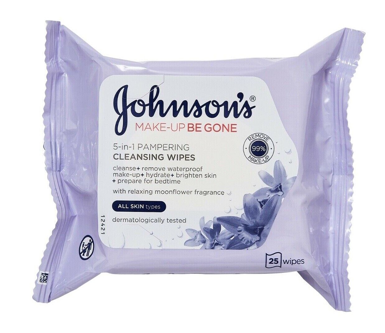 Johnson's 5-in-1 Pampering Cleansing Wipes