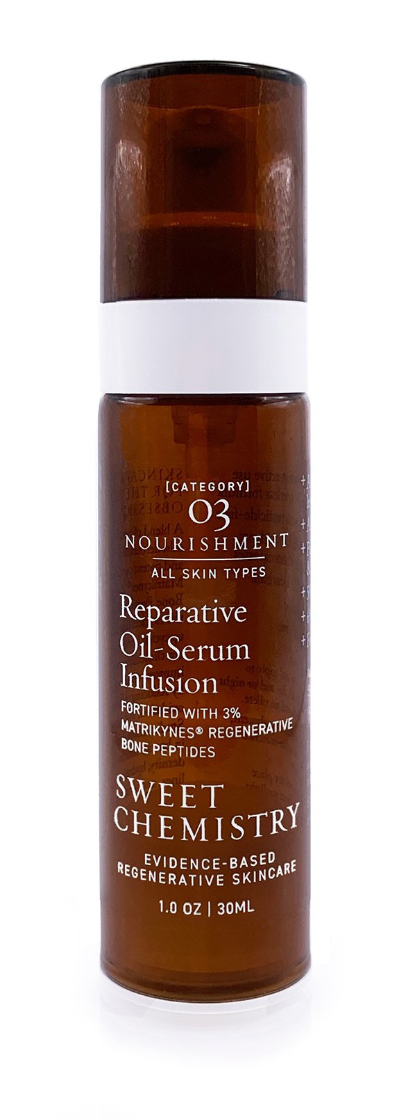 Sweet Chemistry Repairative Oil-serum Infusion ingredients (Explained)