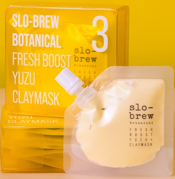SLO-BREW BOTANICAL Slo-brew Fresh Boost Yuzu Claymask