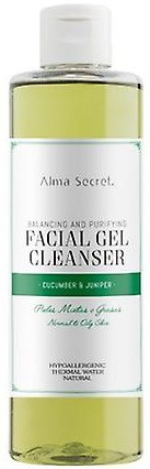 Alma Secret Facial Gel Cleanser Cucumber & Juniper