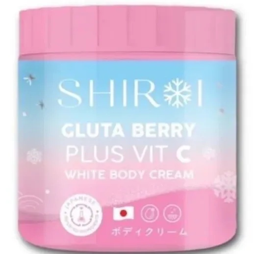 SHIROI Gluta Berry Plus Vit C White Body Cream