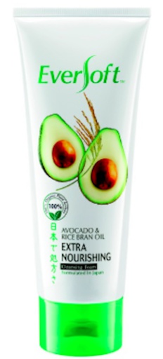 Eversoft Facial Cleanser Avocado & Rice Bran Oil