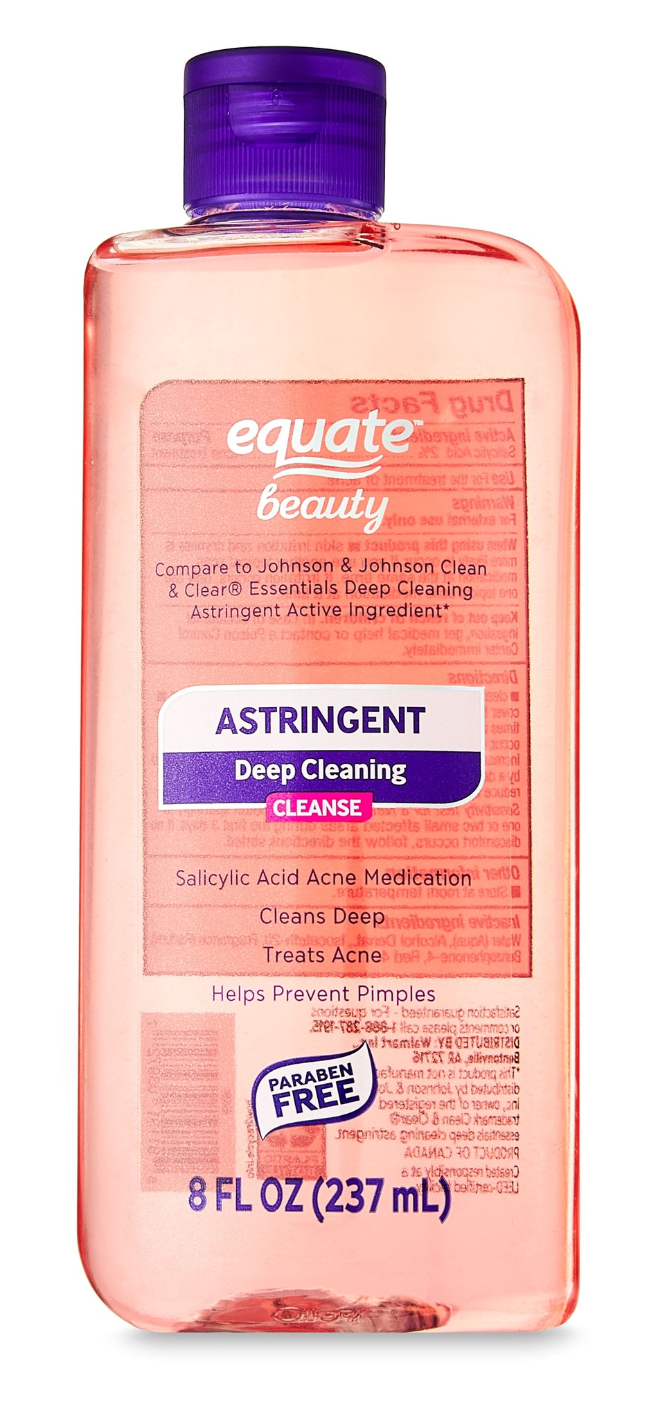 Equate Beauty Oil Free Deep Cleaning Salicylic Acid Astringent