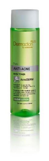 Dermaction plus by watsons Pure Anti Acne Skin Toner