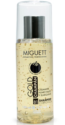 Miguett Gold Champán Body & Face Shampoo