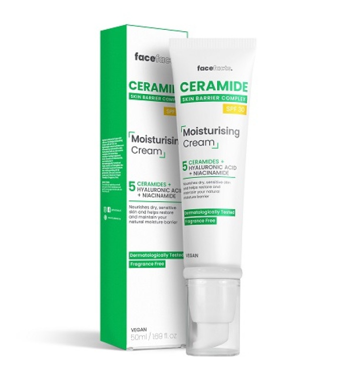 Face facts Ceramide Cream SPF30