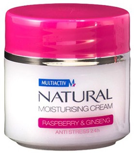 MULTIACTIV NATURAL Moisturising Cream Hidratantna Krema Raspberry+Ginseng