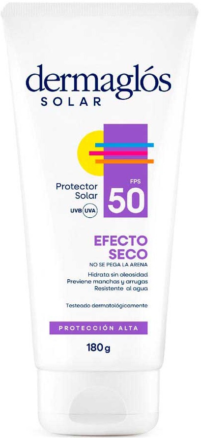 Dermaglós Protector Solar FPS50 Efecto Seco