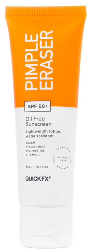 Quickfx Pimple Eraser Oil Free Sunscreen With SPF 50+