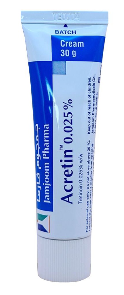 Acretin Tretinoin 0.025% Cream