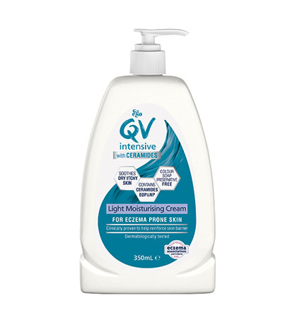 Ego QV Intensive With Ceramides - Light Moisturising Cream