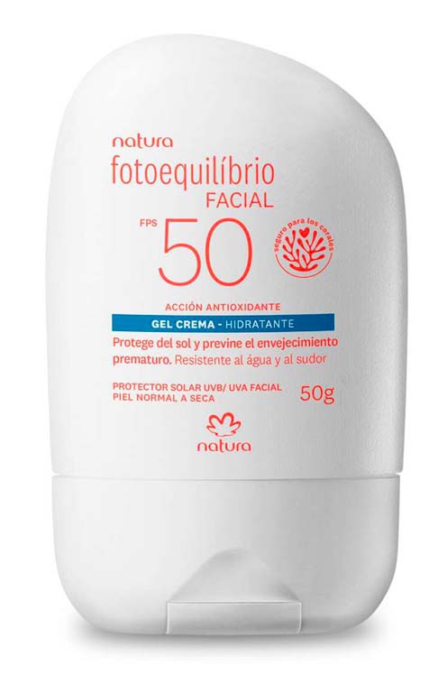 Natura Fotoequilibrio Facial Gel Crema Hidratante 50FPS