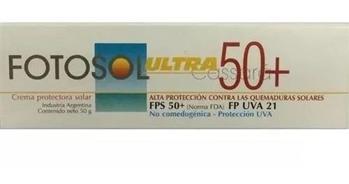 Cassara Fotosol ultra 50 Fotosol Sunscreen