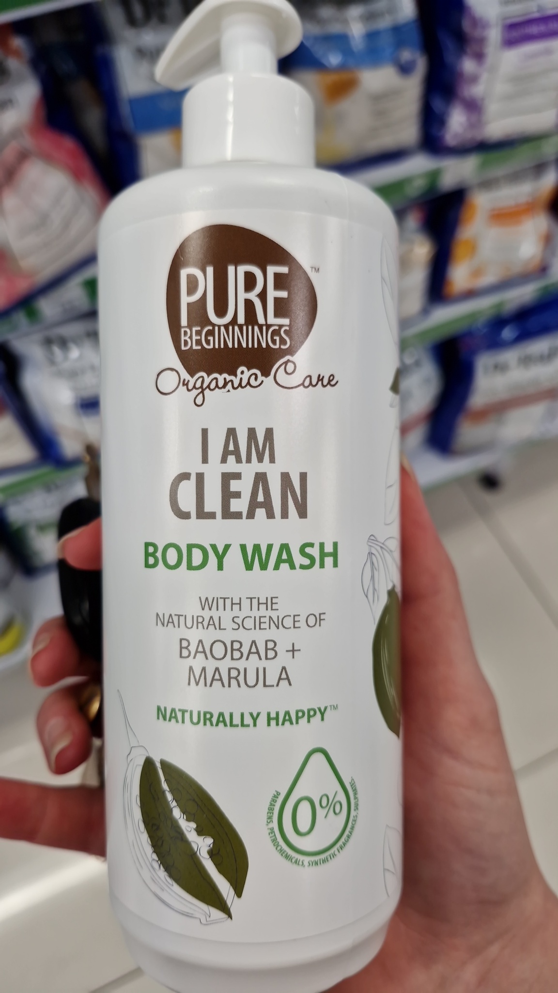 PURE BEGI I Am Clean Body Wash Baobab + Marula