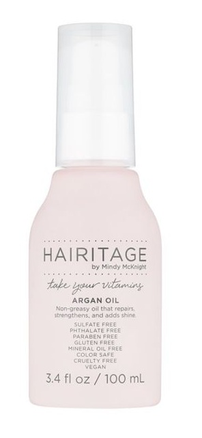 Hairitage by Mindy McKnight! Take Your Vitamins Argan Oil