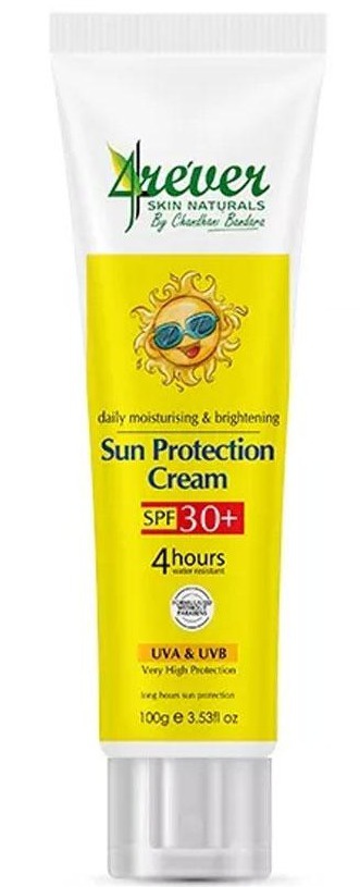 4ever Skin Naturals Daily Moisturising And Brightening Sun Protection Cream