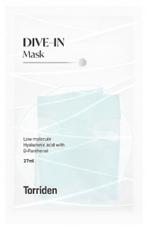 Torriden Dive-In Low Molecule Hyaluronic Acid Mask