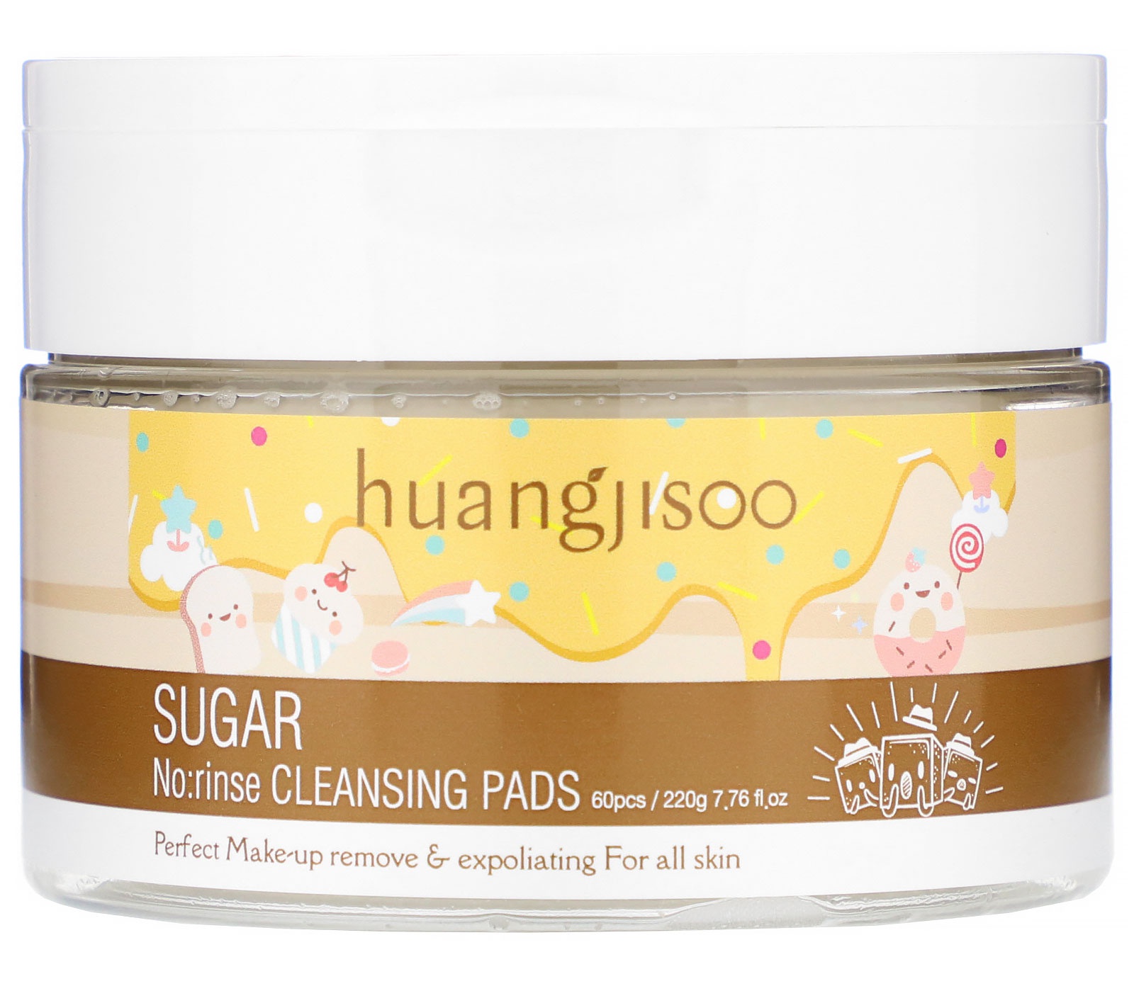 huangjisoo Sugar No:Rinse Cleansing Pads