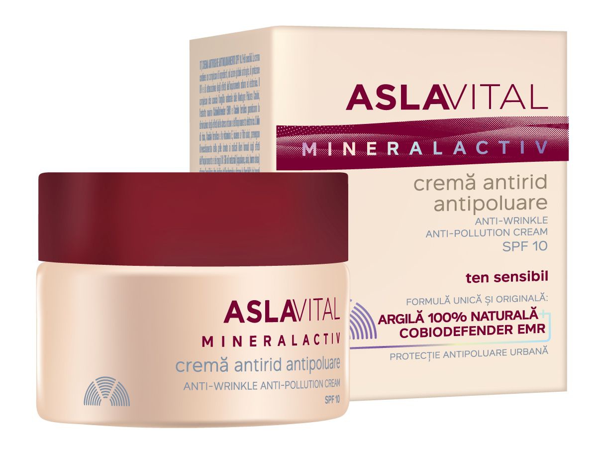 Aslavital Crema Antirid Antipoluare