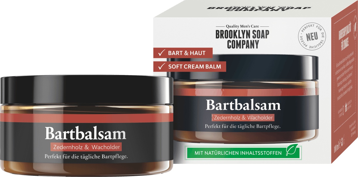 Brooklyn Soap Company Bartbalsam Zedernholz & Wacholder