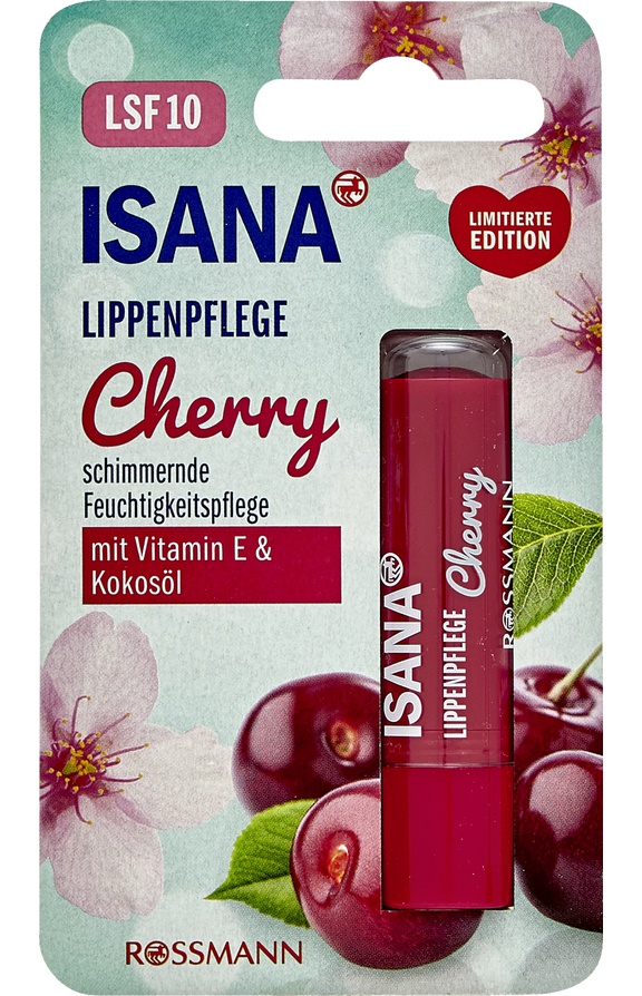 Isana Lippenpflege Cherry