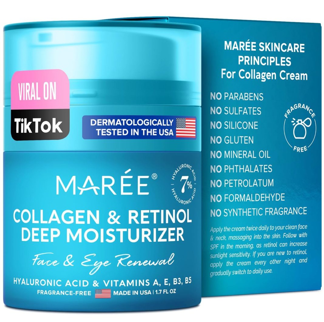 Maree Collagen & Retinol Deep Moisturizer