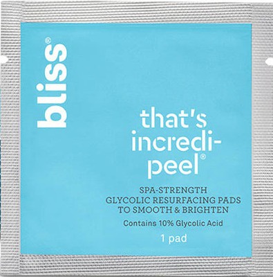 Bliss That's Incredi-Peel Glycolic Resurfacing Pads