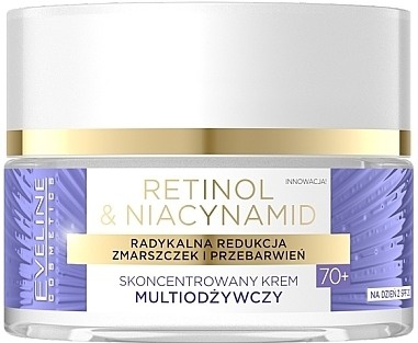 Eveline Retinol & Niacinamide Concentrated Multi-Nourishing Day Cream 70+