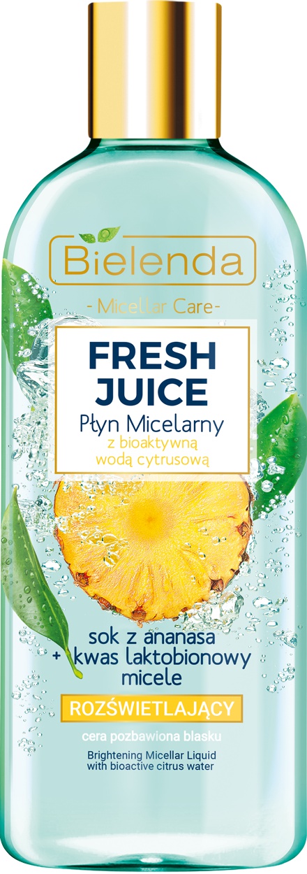 Bielenda Fresh Juice Brightening Micellar Liquid With Bioactive Citrus Water