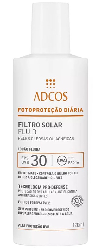 ADCOS Protetor Solar Fluid FPS 30