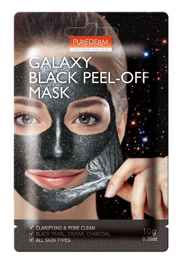 PUREDERM Galaxy Black Peel-Off Mask