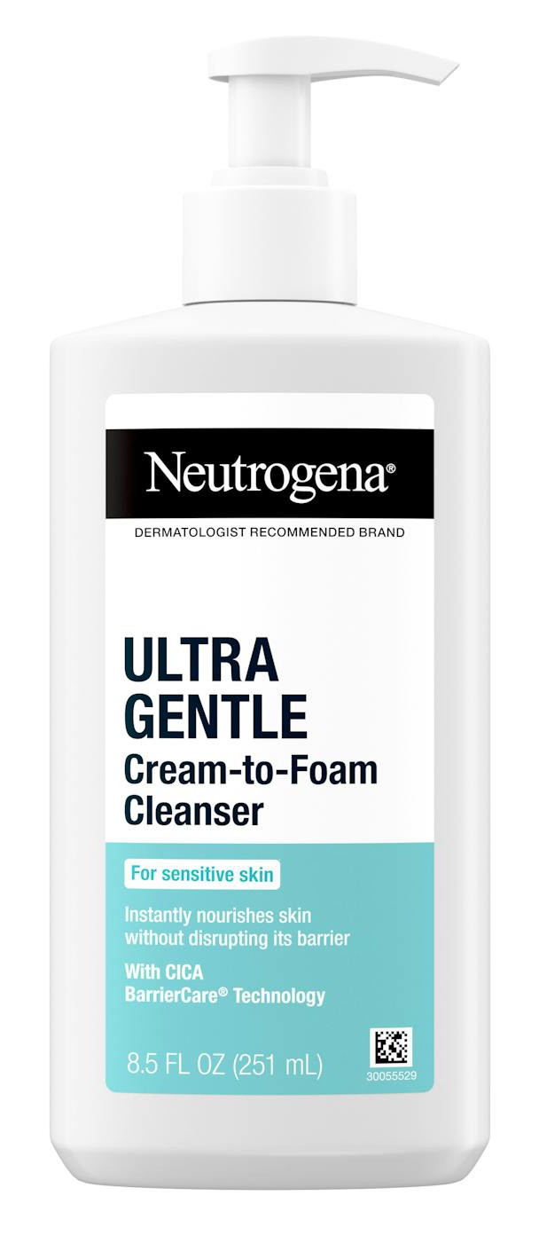 Neutrogena Ultra Gentle Cream-to-foam Cleanser