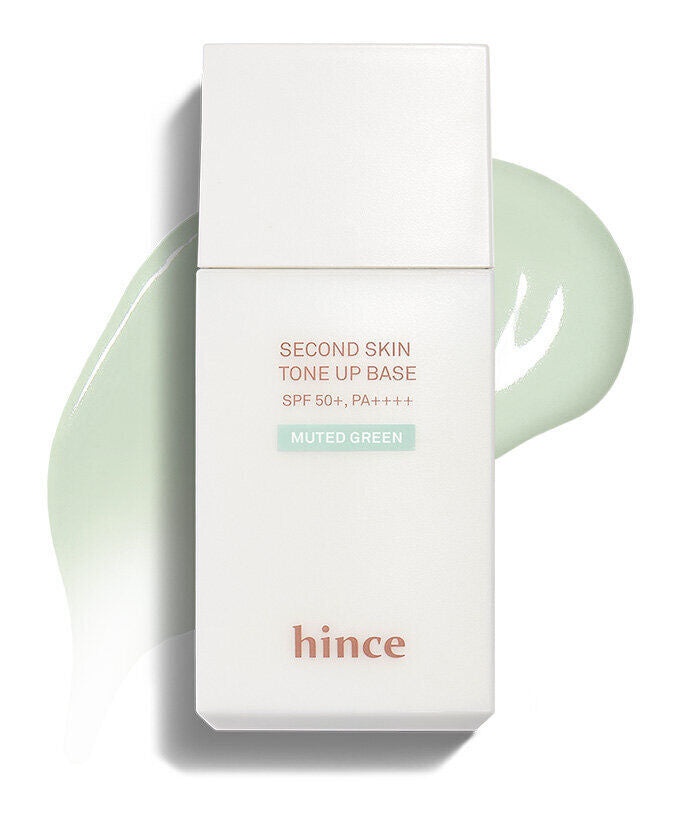 Hince Second Skin Tone Up Base Muted Green