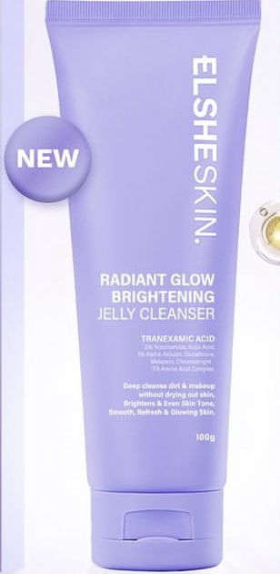 ElsheSkin Radiant Glow Brightening Jelly Cleanser