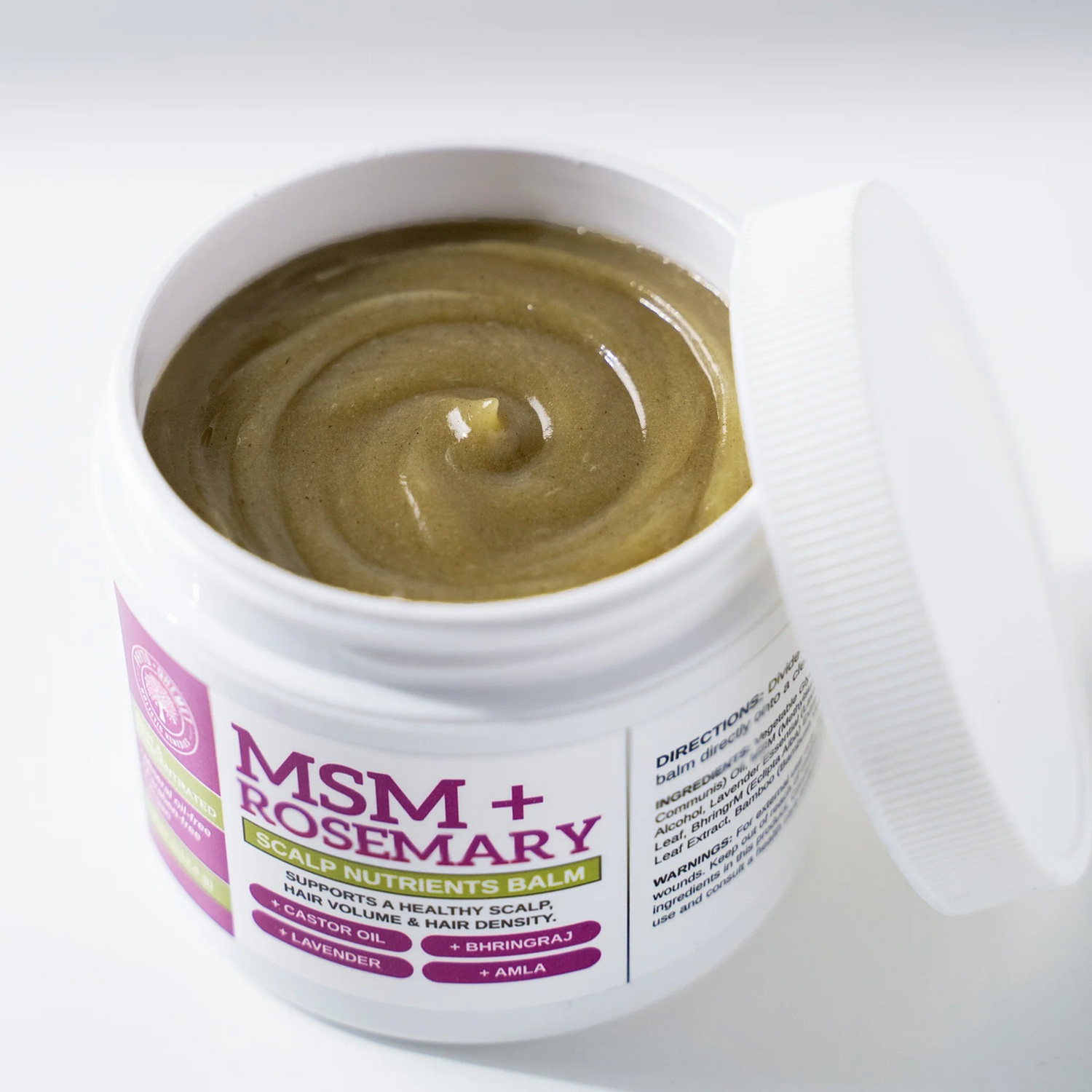 Qhemet Biologics Msm + Rosemary | Scalp Nutrients Balm