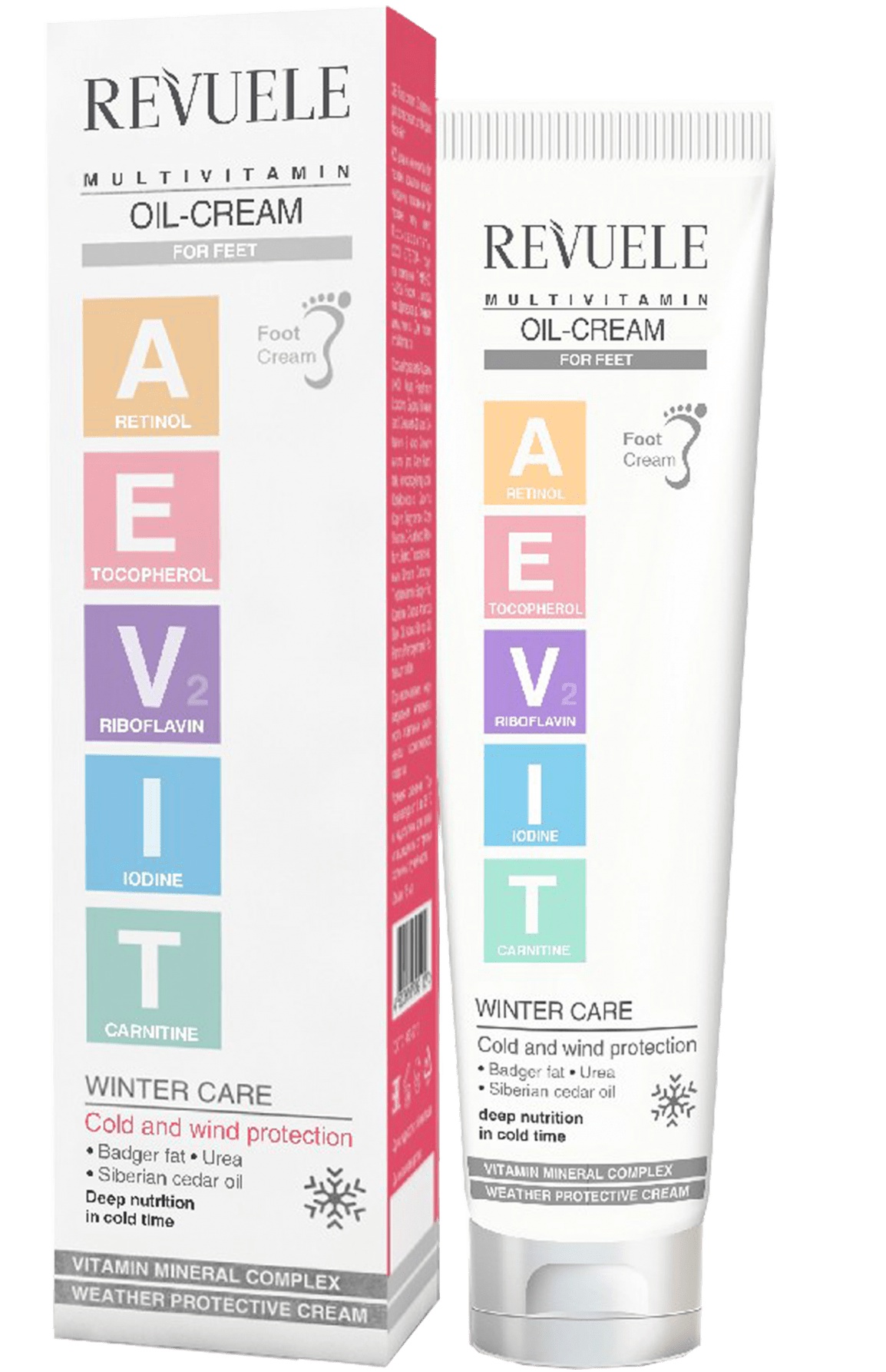 Revuele AEVIT Multivitamin Oil-Cream For Feet