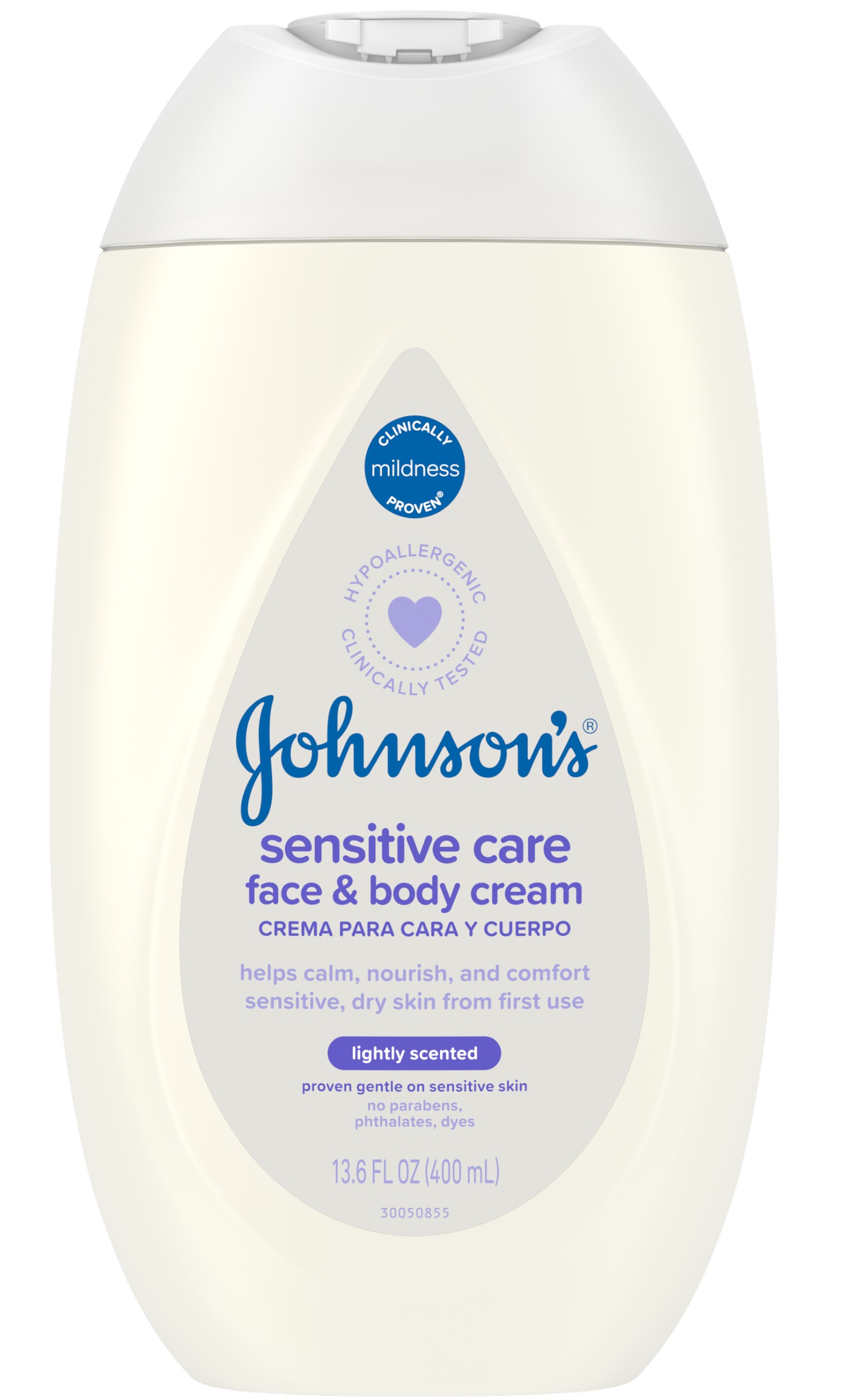 Johnson's Sensitive Care Face And Body Cream