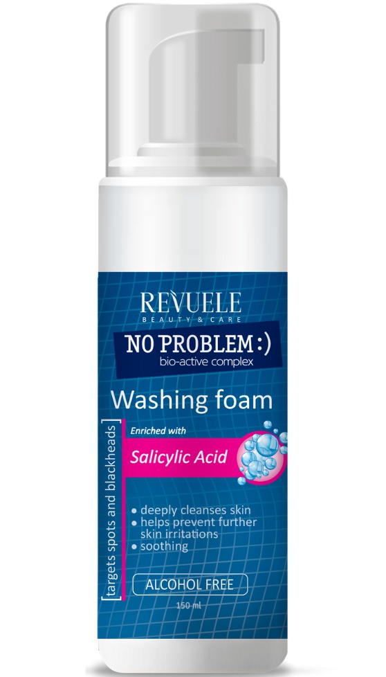 Revuele No Problem Washing Foam Enriched With Salicylic Acid