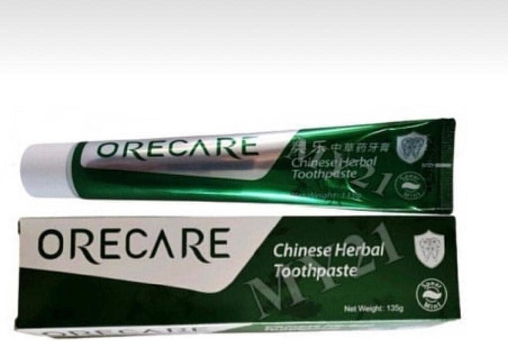 Tiens Orecare Chinese Herbal Toothpaste ingredients (Explained)