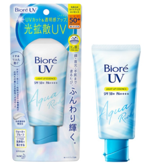 Biore Aqua Rich Light Up Essence SPF 50+ Pa++++