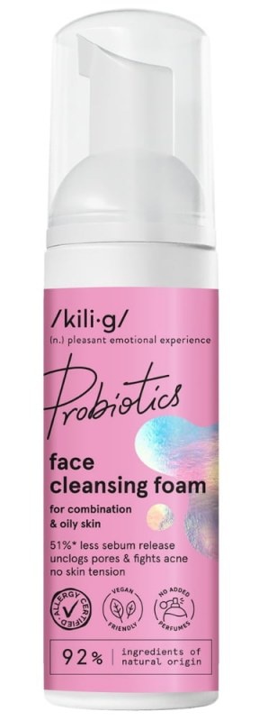 Kilig Probiotics Face Cleansing Foam