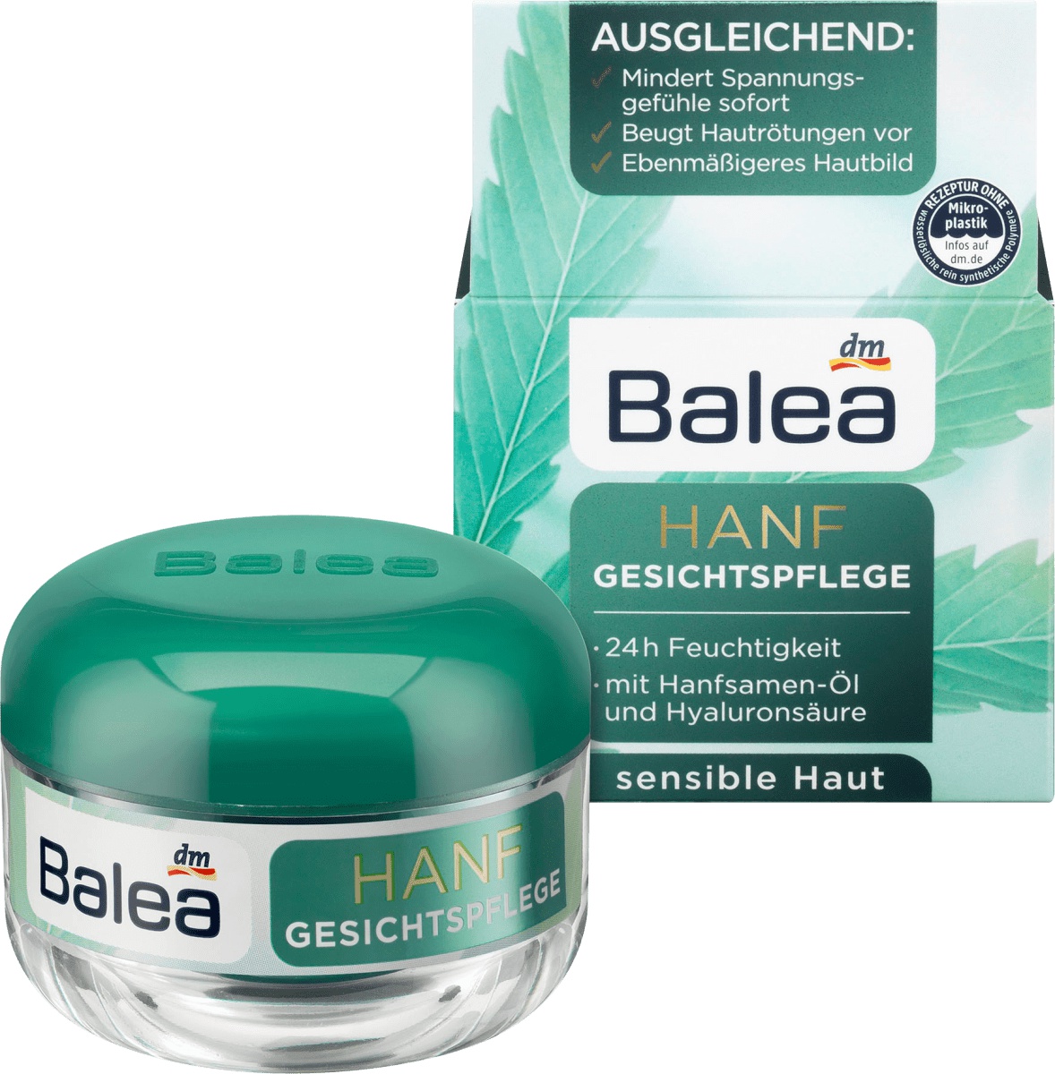 Balea Hanf Gesichtspflege