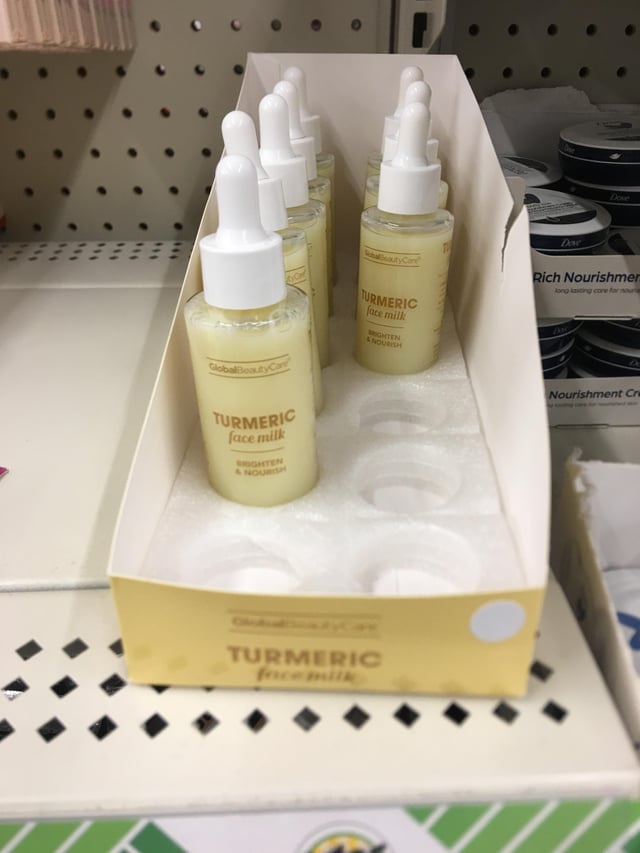 Global Beauty Care Turmeric Face Milk