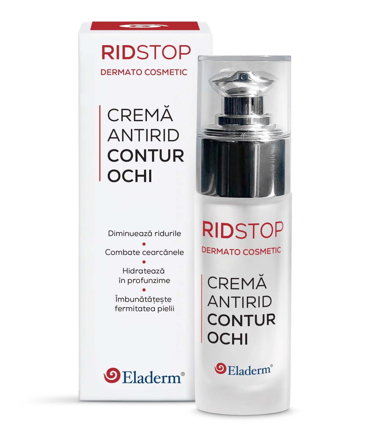 Eladerm Ridstop Crema Antirid Pentru Ochi