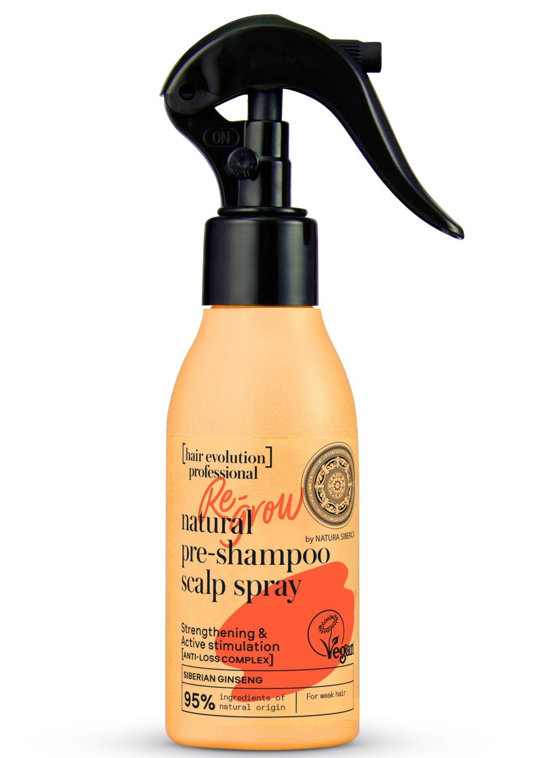 Natura Siberica Hair Evolution Re-Grow Natural Pre-Shampoo Scalp Spray