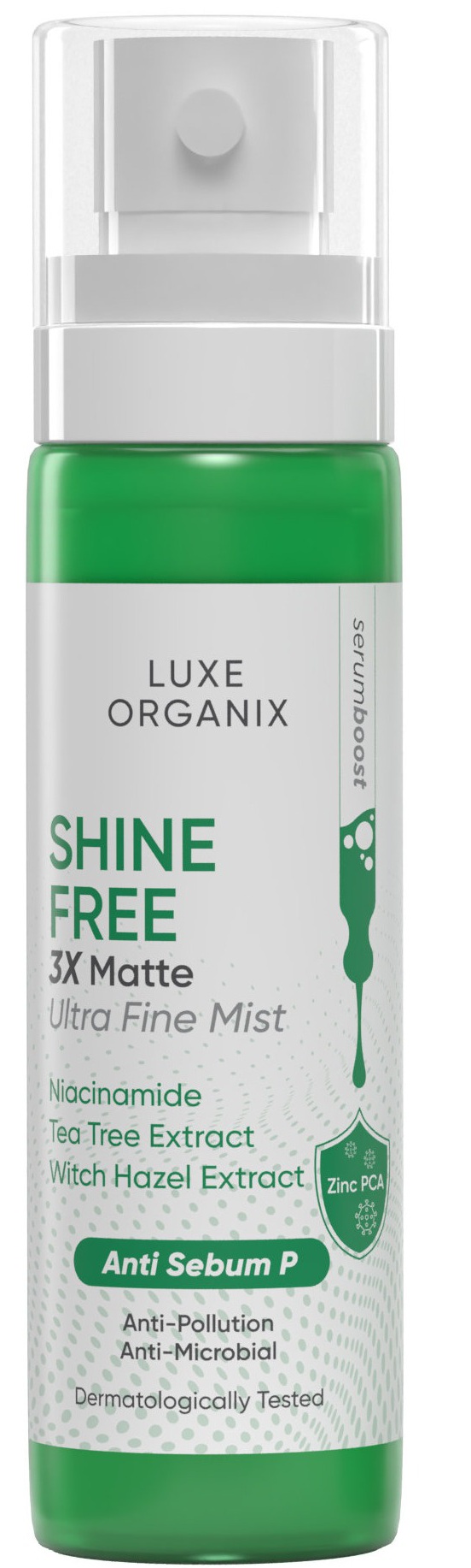 Luxe Organix Shine Free 3x Matte Ultra Fine Mist