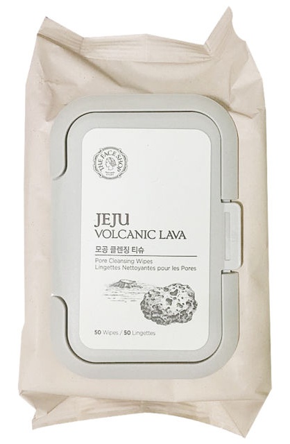 The Face Shop Jeju Volcanic Lava Pore Cleansing Wipes
