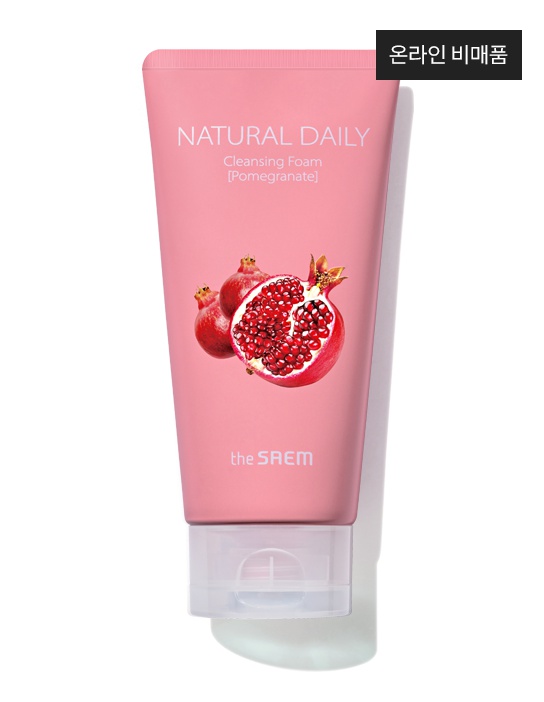 The Saem Natural Daily Cleansing Foam Pomegranate